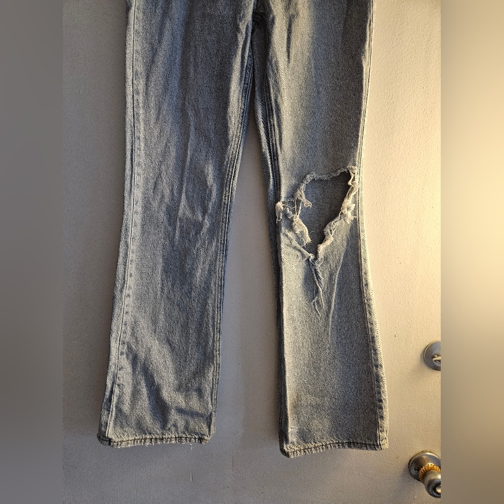 PacSun Women's High Rise Boot Cut Buttton Fly Denim Jeans Size 24 - Picture 4 of 6